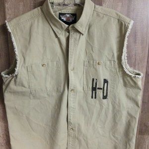 Harley Davidson Legendary Men's Vest 100% cotton